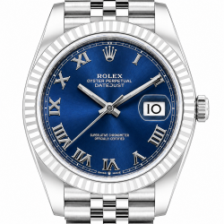 Rolex Datejust 41MM 126334 Blue Roman Dial Watch
